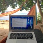 Playing games with my day (and life) at my Sumatra beach office
