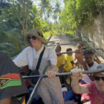 On sharing a truck with 11 other people (plus chickens & yams) in Vanuatu